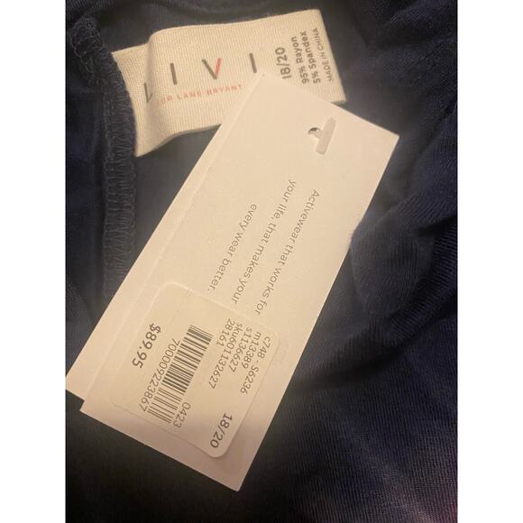 LANE BRYANT LIVI Pride Hooded Dye Effect Dress - Picture 9 of 10